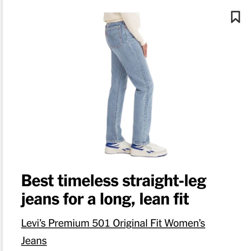 Levi's Premium 501 Original Fit